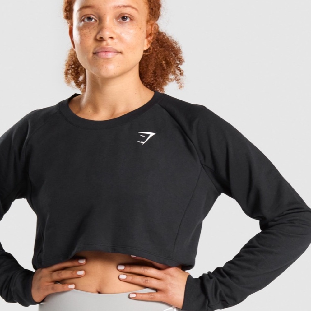 Gymshark training cropped sweater
